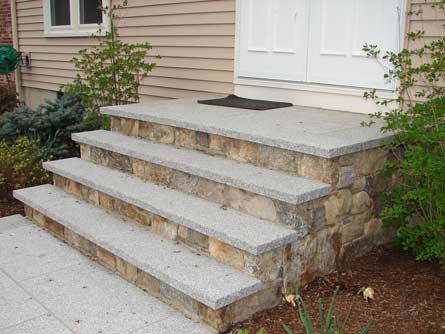 Granite & Stone Stairs after