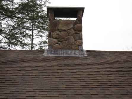 Chimney after