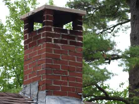 chimney before