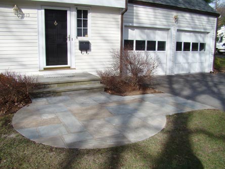 Bluestone Entry and walkway